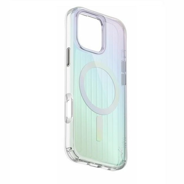 Uniq Coehl Linear Magnetic Charging Case for iPhone 16 Pro Max - Iridescent 1