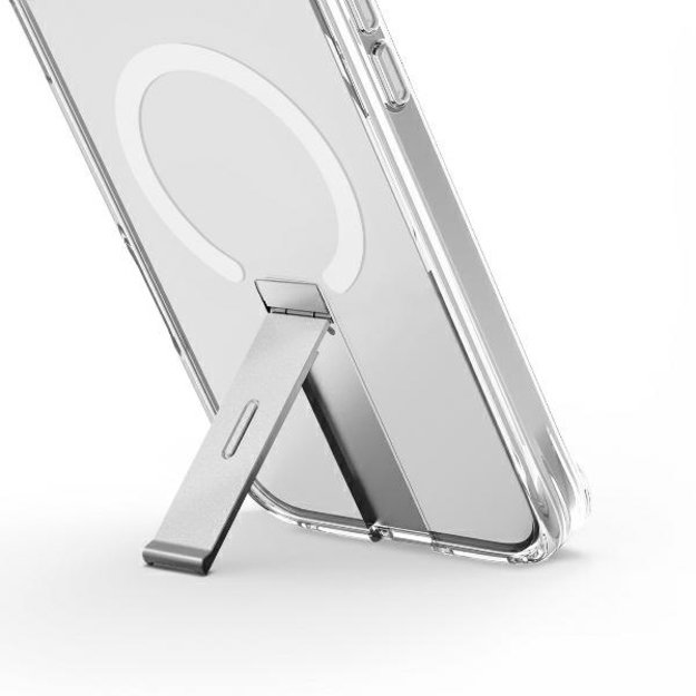 Uniq Eleva with Vertica Stand Case for iPhone 16 Pro - Transparent 3