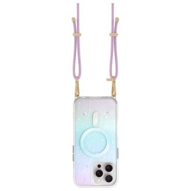 Uniq Coehl Celest Magnetic Charging Case for iPhone 16 Pro Max - Iridescent 1