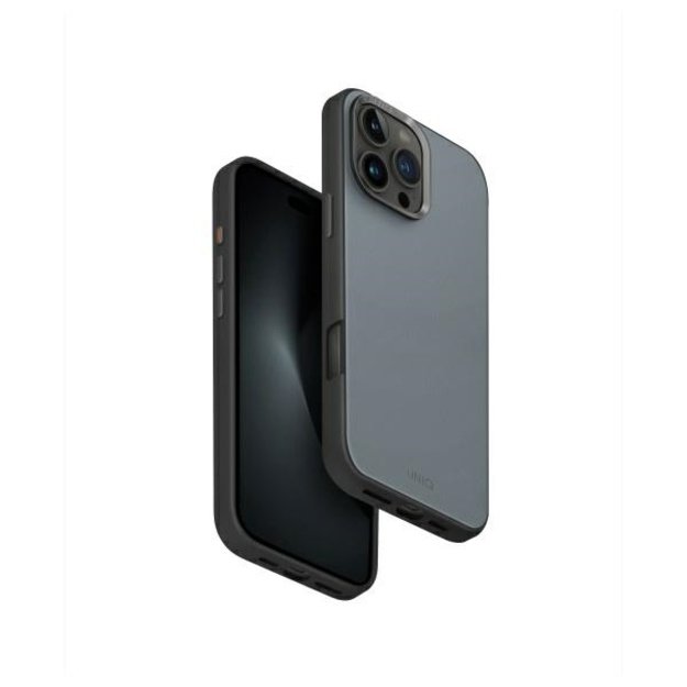 Uniq Lyden DS iPhone 16 Pro Max 6.9&quot  Magclick Charging case blue-black/washed blue-black