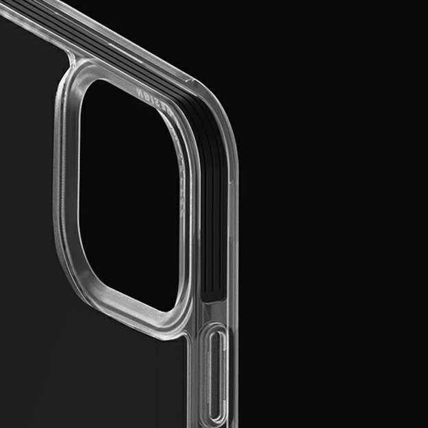 Uniq Combat iPhone 14 Pro 6.1&quot  case Magclick Charging black/concrete charcoal 4