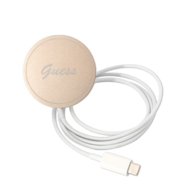 Guess MagSafe case + charger set for iPhone 14 Pro 6.1&quot  - pink 7
