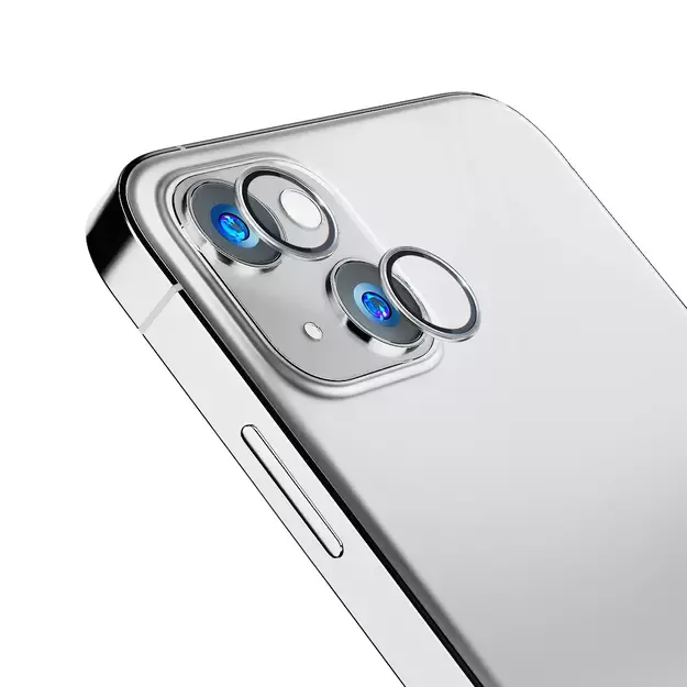 Camera glass for iPhone 14 9H for 3mk Lens Protection Pro series lens - silver 1