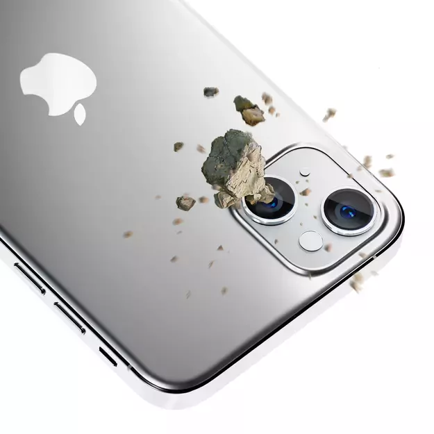 Camera glass for iPhone 14 9H for 3mk Lens Protection Pro series lens - silver 2