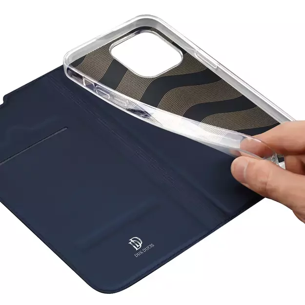 Dux Ducis Skin Pro holster cover flip cover for iPhone 14 Pro blue 27