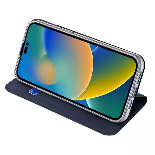 Dux Ducis Skin Pro holster cover flip cover for iPhone 14 Pro blue 24