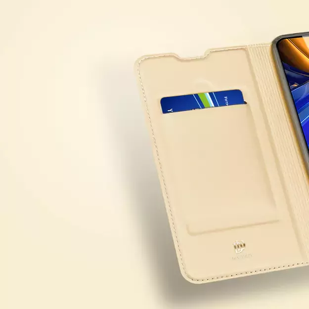 Dux Ducis Skin Pro Holster Cover Flip Cover for Xiaomi Poco F4 5G gold 34