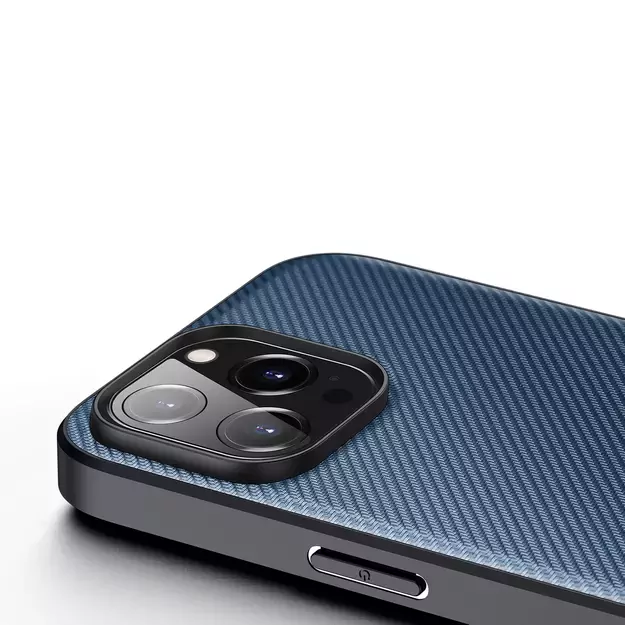 Dux Ducis Fino case cover iPhone 14 Pro Max blue nylon 5