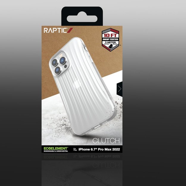 Raptic X-Doria Clutch Case iPhone 14 Pro Max back cover clear 4