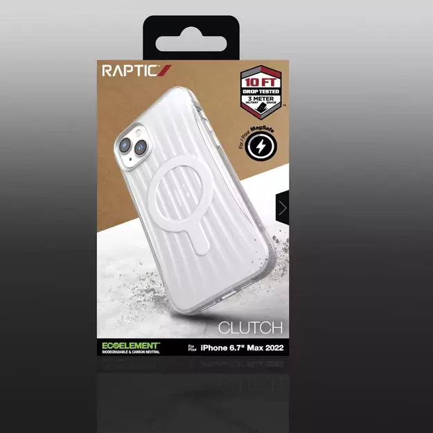 Raptic X-Doria Clutch Case iPhone 14 Plus with MagSafe back cover transparent 5