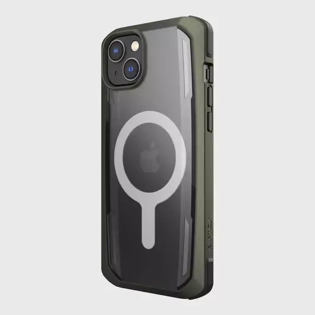 Raptic X-Doria Secure Case iPhone 14 with MagSafe armored cover green 9