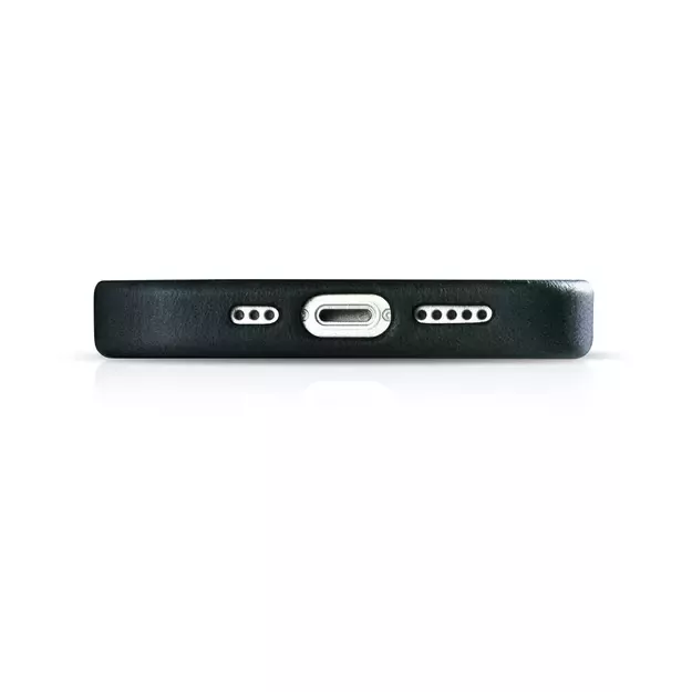 iCarer Oil Wax Premium Leather Case iPhone 14 Magnetic Leather Case with MagSafe Dark Blue (WMI14220701-BU) 18