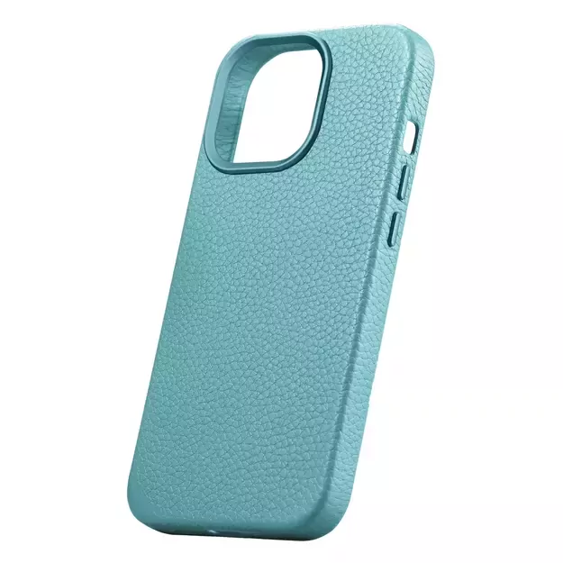 iCarer Litchi Premium Leather Case iPhone 14 Pro Magnetic Leather Case with MagSafe Green (WMI14220710-GN) 30