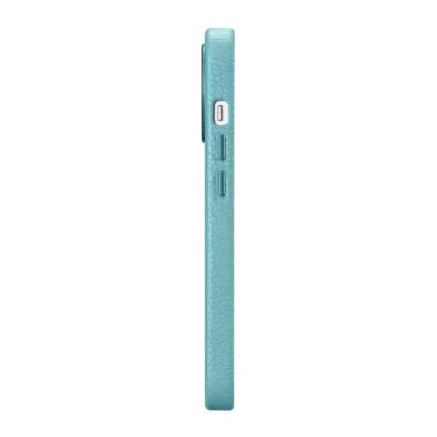 iCarer Litchi Premium Leather Case iPhone 14 Pro Magnetic Leather Case with MagSafe Green (WMI14220710-GN) 29