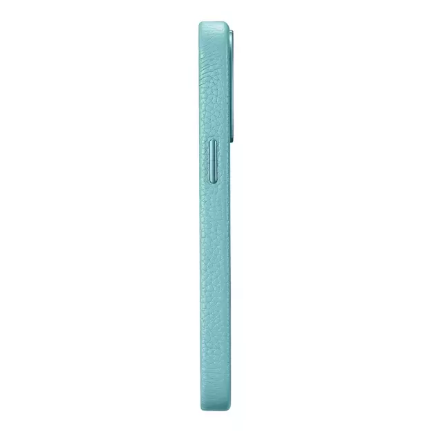 iCarer Litchi Premium Leather Case iPhone 14 Pro Magnetic Leather Case with MagSafe Green (WMI14220710-GN) 3