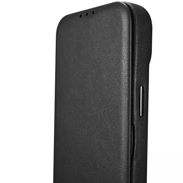 iCarer CE Premium Leather Folio Case iPhone 14 Plus Magnetic Flip Leather Folio Case MagSafe black (WMI14220715-BK) 4