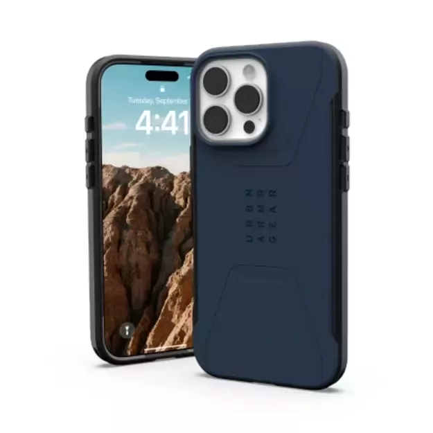 UAG Civilian Magsafe iPhone 16 Pro Max Case - Blue 2