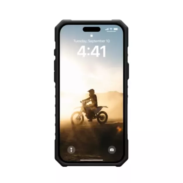 UAG Pathfinder Clear Magsafe iPhone 16 Plus Case - White 1