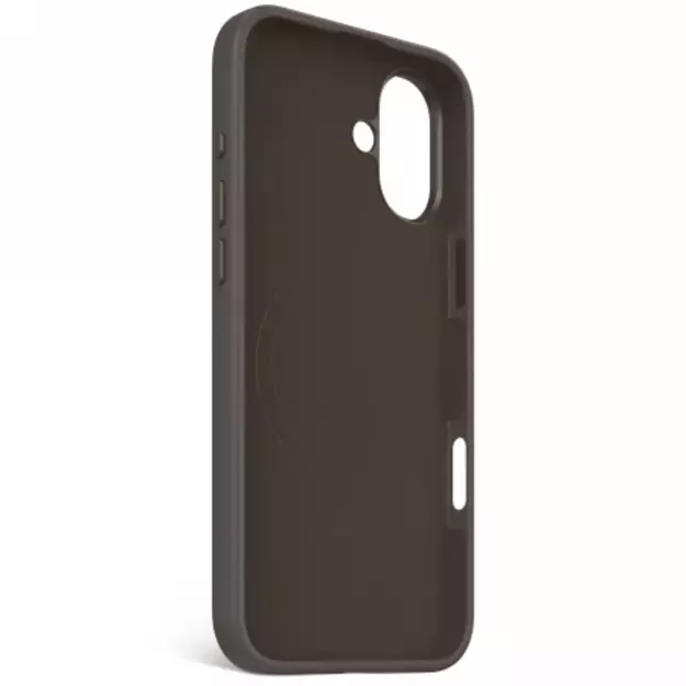 Decoded AntiMicrobial Silicone Backcover MagSafe for iPhone 16 Plus - Brown 2