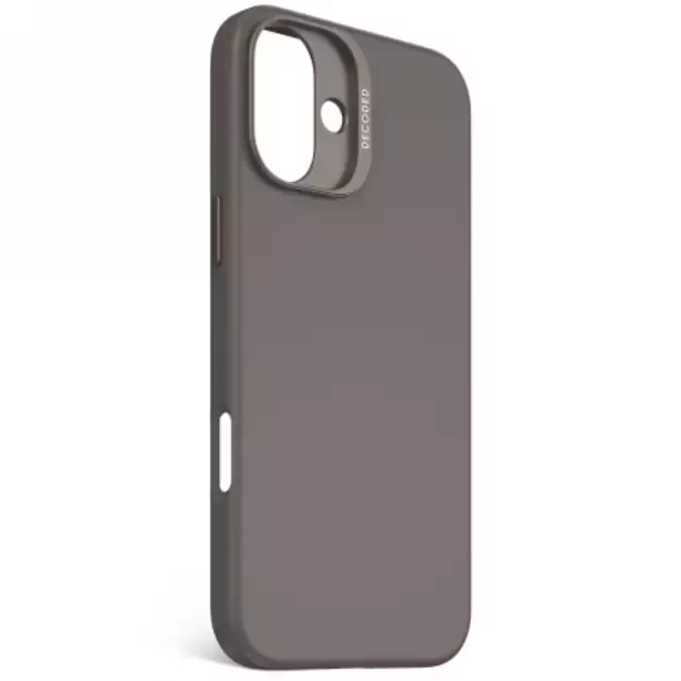 Decoded AntiMicrobial Silicone Backcover MagSafe for iPhone 16 Plus - Brown 1