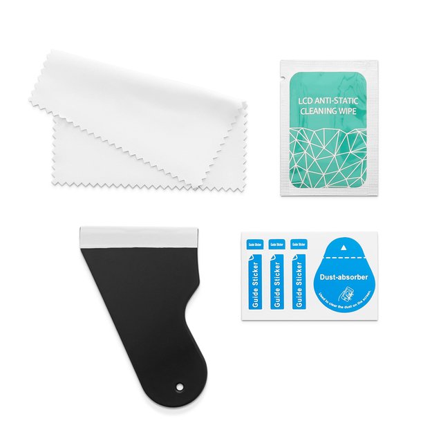 40 pcs Instalation kit for hydrogel screen protector (dust absorber, anti-static cleaning wipe, scraper) 5