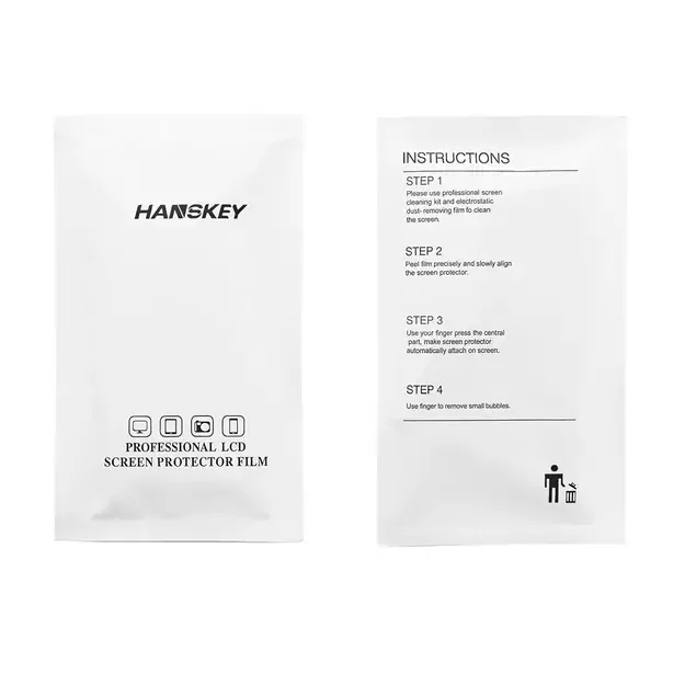 40 pcs Instalation kit for hydrogel screen protector (dust absorber, anti-static cleaning wipe, scraper) 4