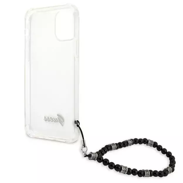 Guess GUHCP12MKPSBK iPhone 12/12 Pro 6.1&quot  Transparent hardcase Black Pearl 13