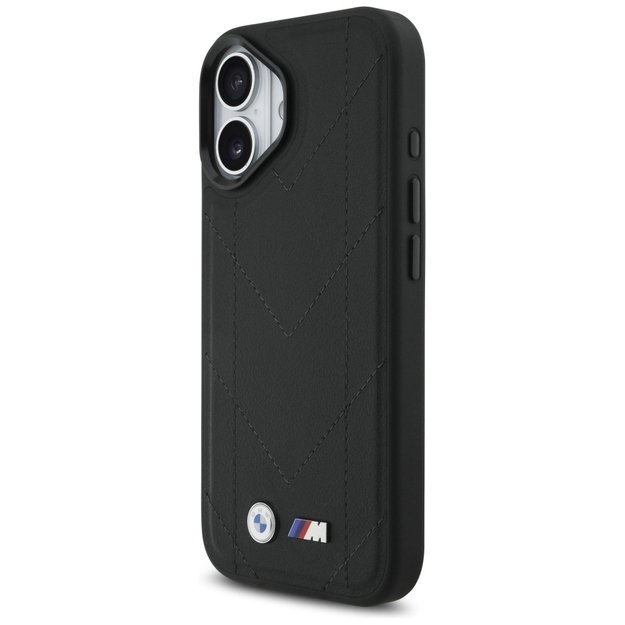 BMW M Quilted Logo MagSafe iPhone 17 Case - Black 1