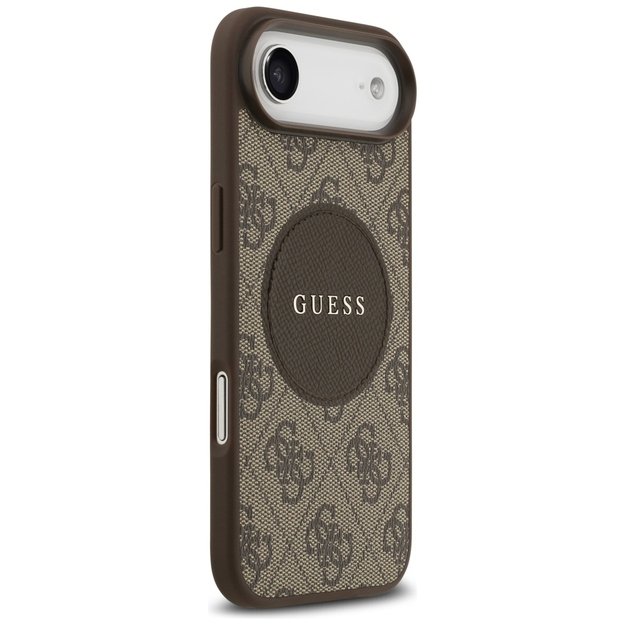 Guess 4G Circle Classic Logo MagSafe case for iPhone Air - brown 3