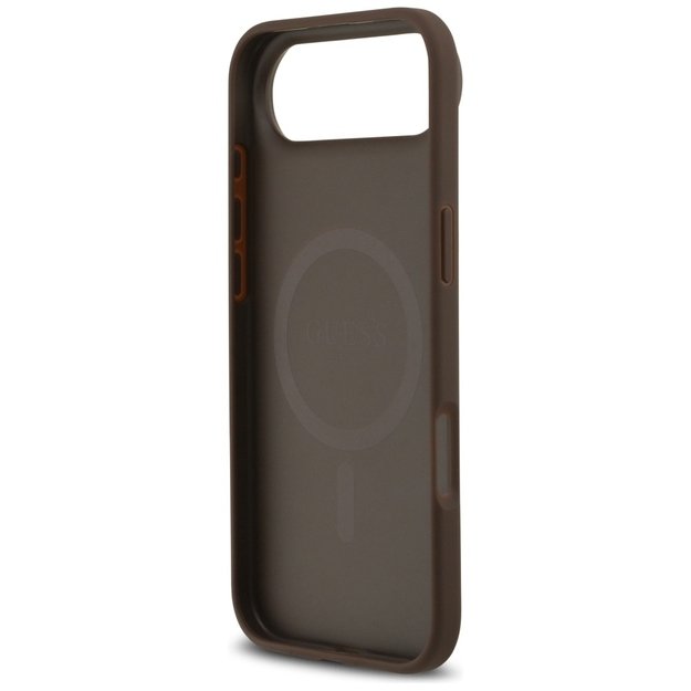 Guess 4G Circle Classic Logo MagSafe case for iPhone Air - brown 6