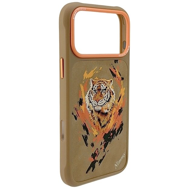 Nimmy Tiger MagSafe case for iPhone 17 Pro - light brown 5