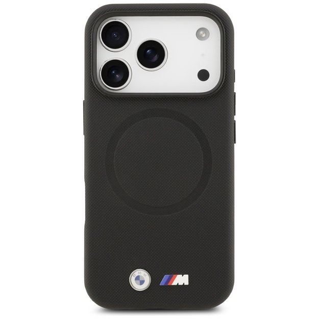 BMW M FW Metal Logo MagSafe Case for iPhone 17 Pro - Black 2