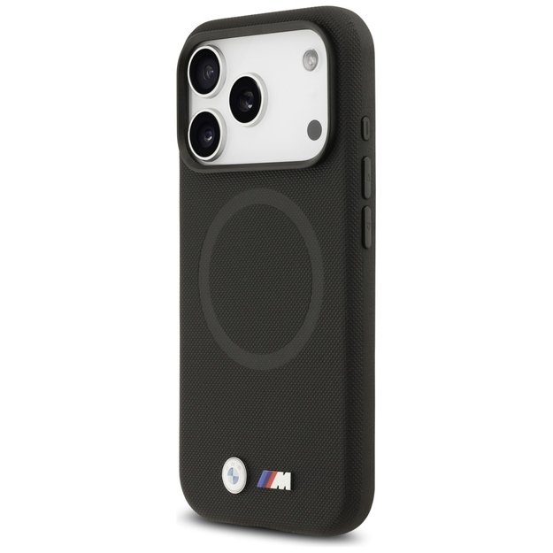 BMW M FW Metal Logo MagSafe Case for iPhone 17 Pro - Black 1