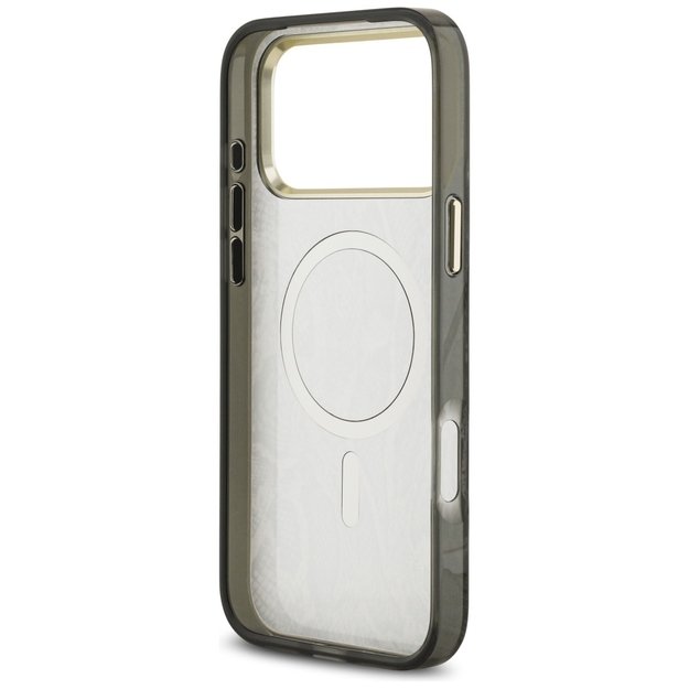 Guess Python Pattern MagSafe Case for iPhone 17 Pro Max - Black 6