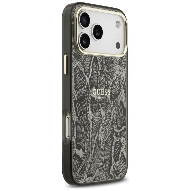 Guess Python Pattern MagSafe Case for iPhone 17 Pro Max - Black 3