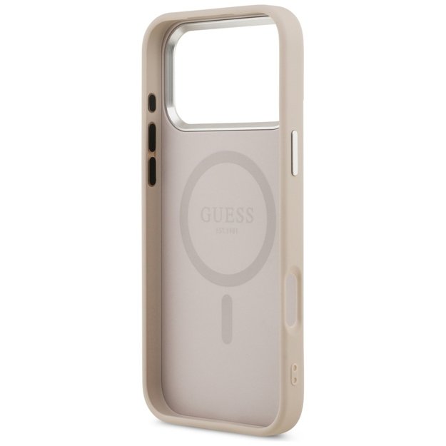 Guess Triangle Logo MagSafe Case for iPhone 17 Pro Max - Pink 6