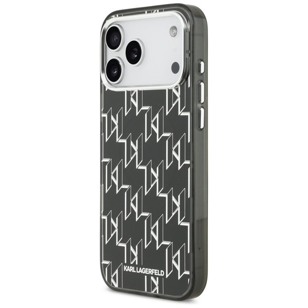 Karl Lagerfeld IML KL Monogram MagSafe Case for iPhone 17 Pro Max - Black 1