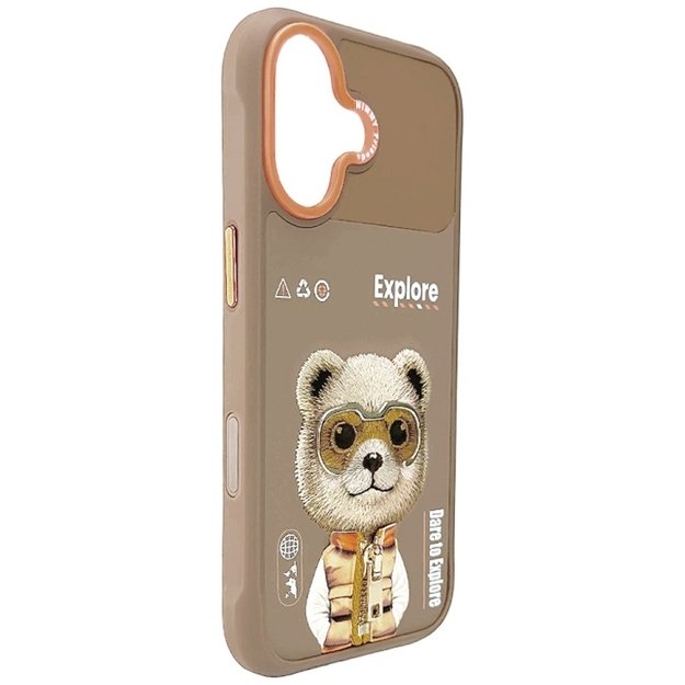 Nimmy Cool&amp Cute 2.0 Bear Case for iPhone 17 - Beige 5