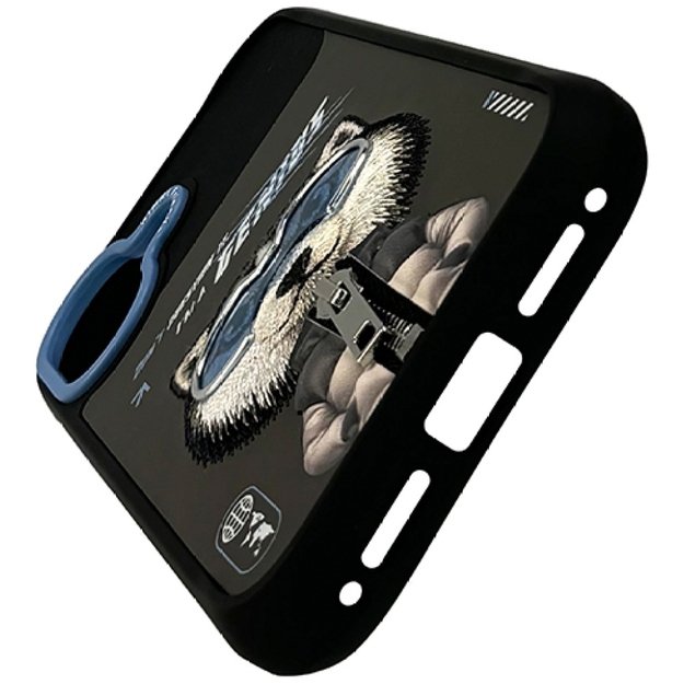 Nimmy Cool&amp Cute 2.0 Wolf Case for iPhone 17 - Black 2