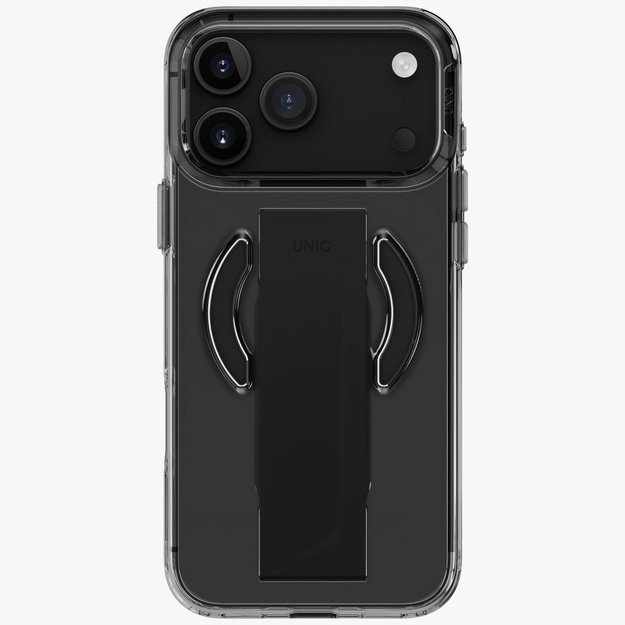 Uniq Heldro Air Case for iPhone 17 Pro Max Magclick Charging - Black 1
