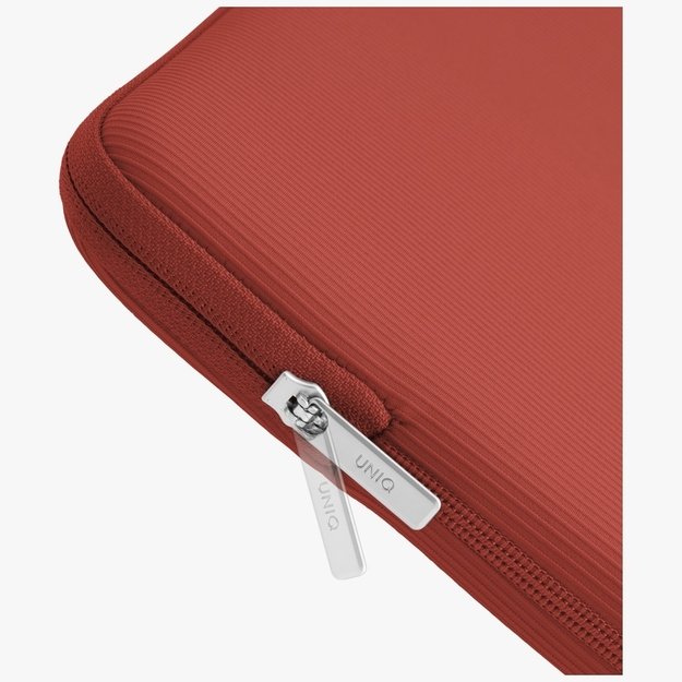 Uniq Cyprus Ridge Edition Laptop Sleeve for a 14&quot  water-resistant neoprene laptop - red 2