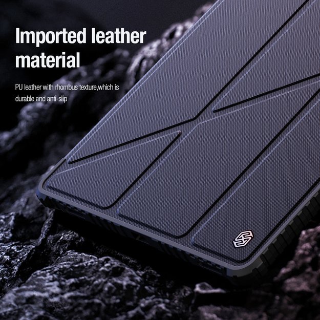 Nillkin Bumper Leather Case Pro case for Samsung Galaxy Tab S9+ - black 15