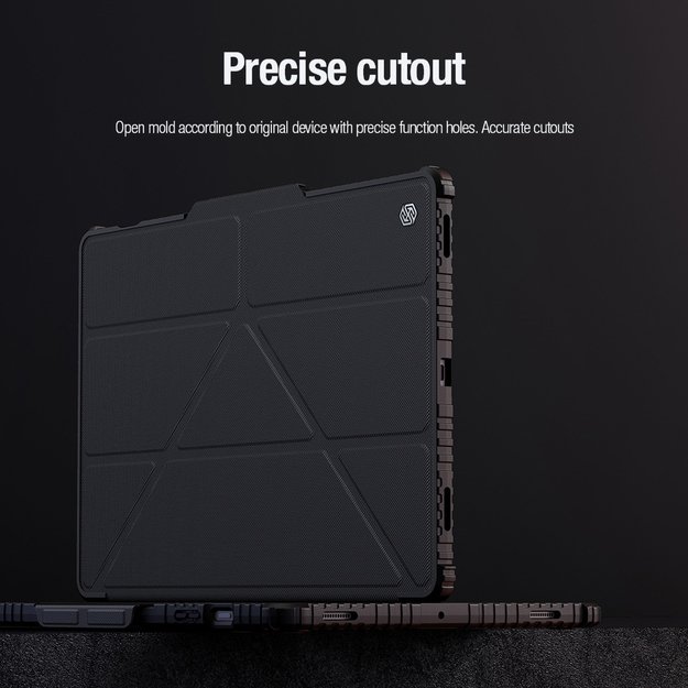 Nillkin Bumper Leather Case Pro case for Samsung Galaxy Tab S9+ - black 21