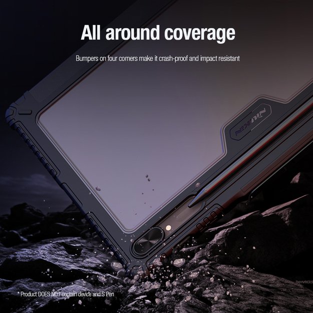 Nillkin Bumper Leather Case Pro case for Samsung Galaxy Tab S9+ - black 17