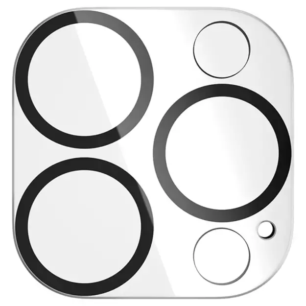 PanzerGlass Picture Perfect Camera Protection for iPhone 15 Pro / 15 Pro Max - with Black Frame 6