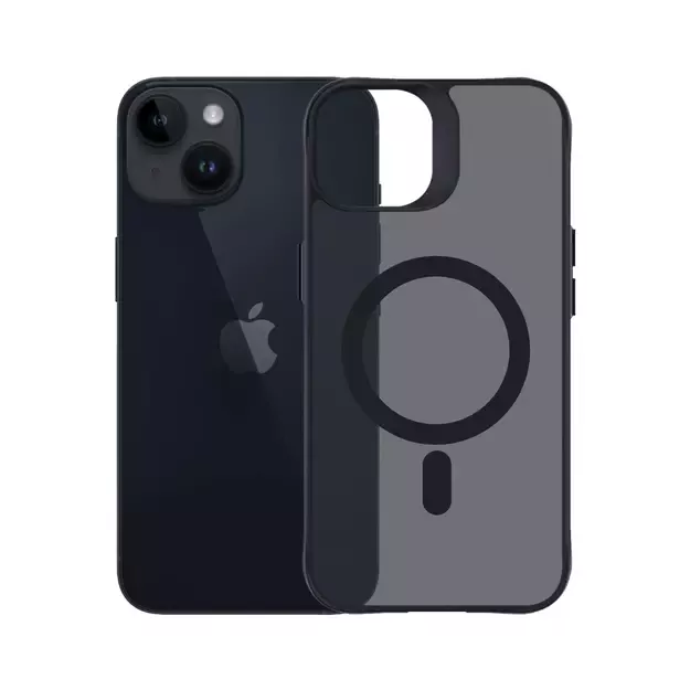3mk Smoke MagCase with MagSafe for iPhone 13 / 14 - semi-transparent