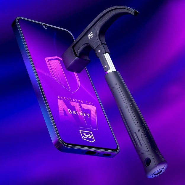 Tempered glass 3mk HardGlass™ for Samsung Galaxy A16 2
