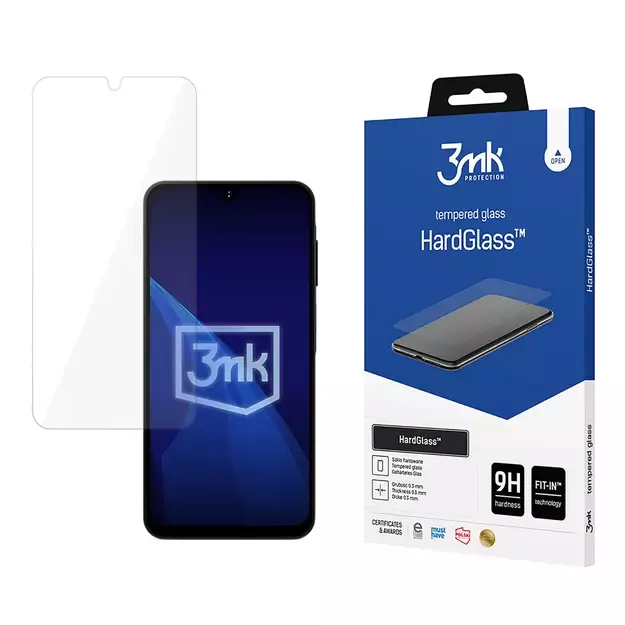 Tempered glass 3mk HardGlass™ for Samsung Galaxy A16