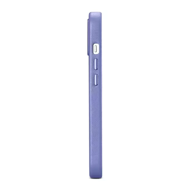 iCarer Case Leather Cover Genuine Leather iPhone 14 Plus Light Purple (MagSafe Compatible) 40