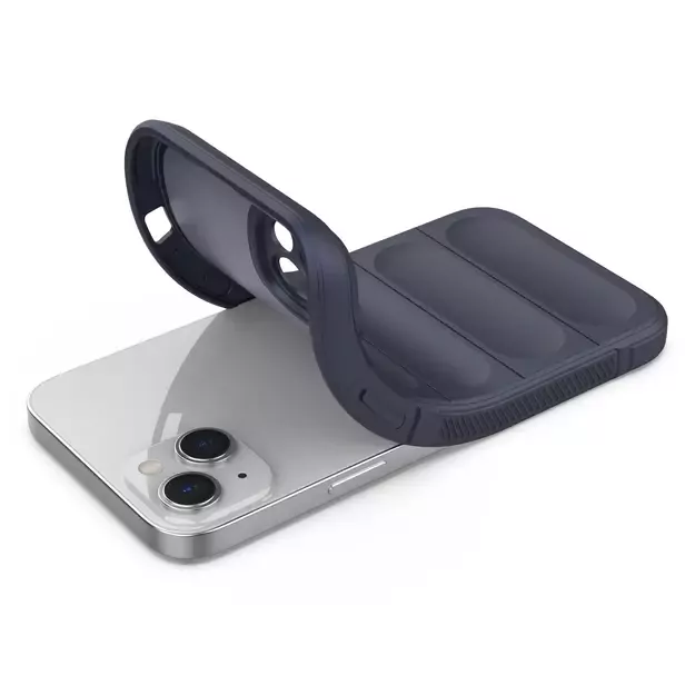 Magic Shield Case case for iPhone 14 Plus flexible armored dark blue cover 10